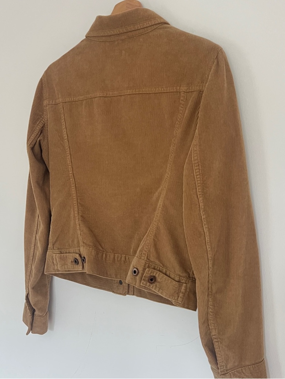 90s Miu Miu jacket tan corduroy velluto Small - Picture 3 of 9